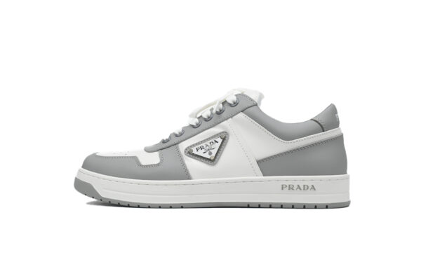 Prada Downtown Low Sneakers Grey White