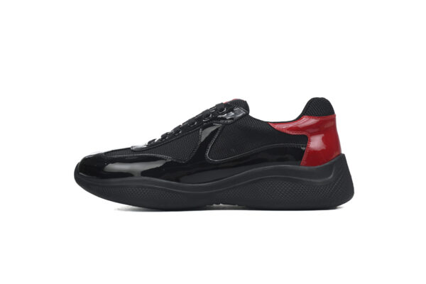 Prada Sneakers Black Red