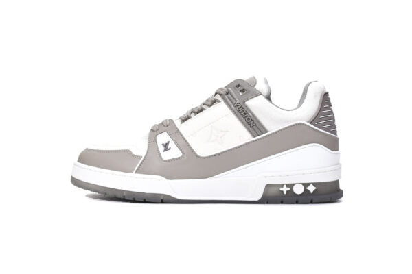 Louis Vuitton Trainer Grey White