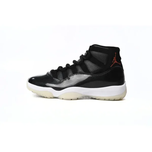 Jordan 11 25th Anniversary Black Silver Eyelets Reps