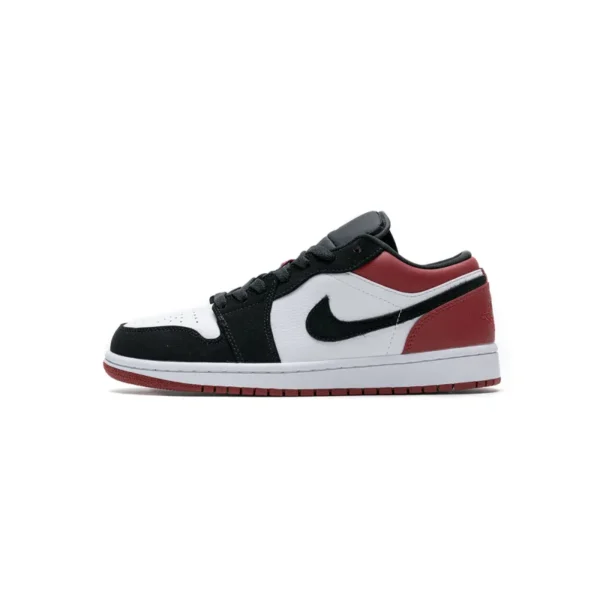 Air Jordan 1 Low Black Toe 553558-116