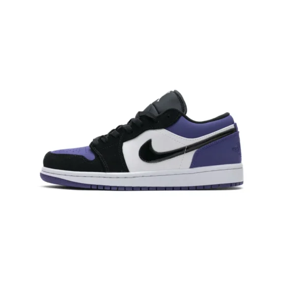 Air Jordan 1 Low Court Purple 553558-125