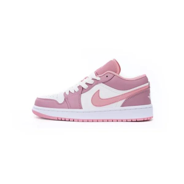 Air Jordan 1 Low Pink White 553560-616