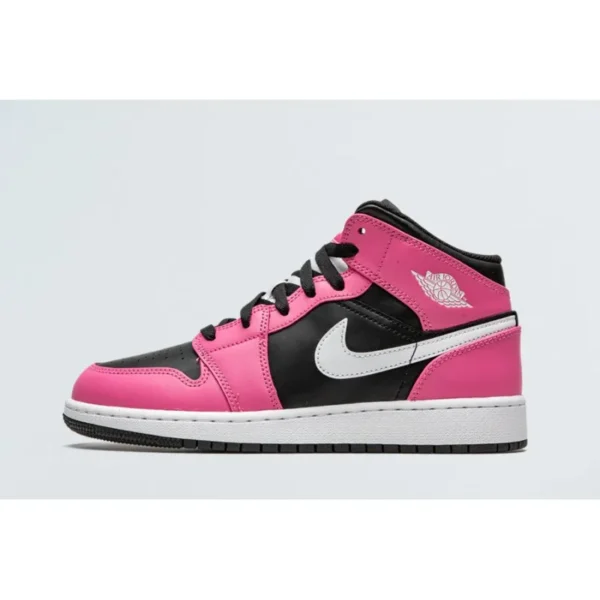 Air Jordan 1 Mid Pinksicle (GS) 555112-002