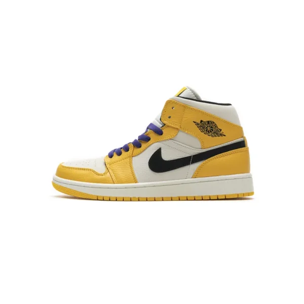 Air Jordan 1 Mid SE Lakers 852542-700