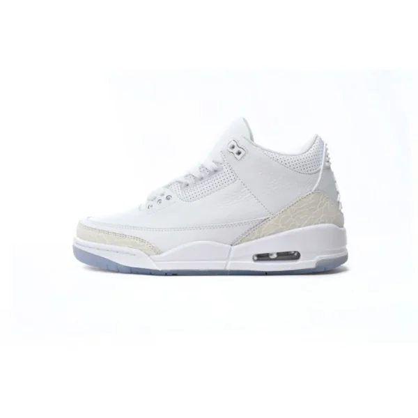 Air Jordan 3 Retro Pure White 136064-111