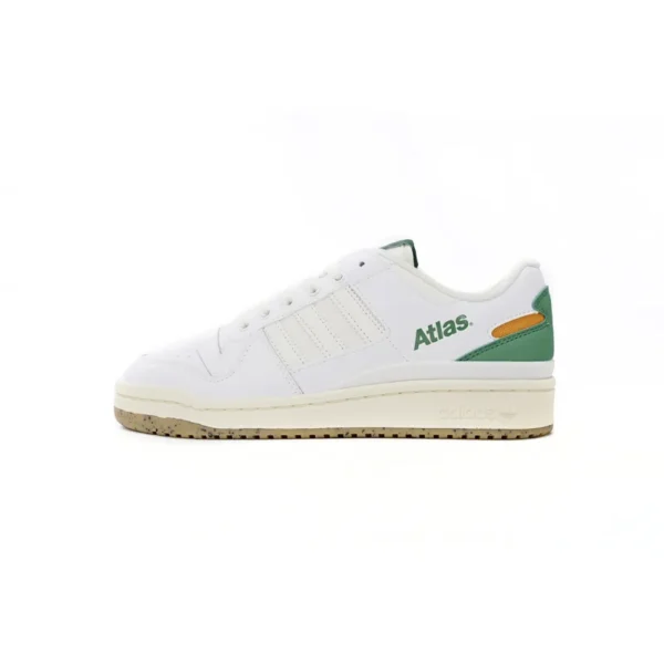 Atmos x adidas Forum Low White Gree HQ6996