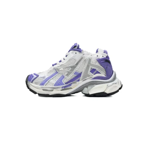 Balenciaga Runner White Purple 677402 W3RB2 5901