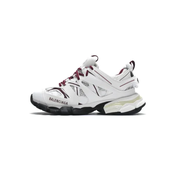 Balenciaga Track White Claret Red 542436 W1JH 1915