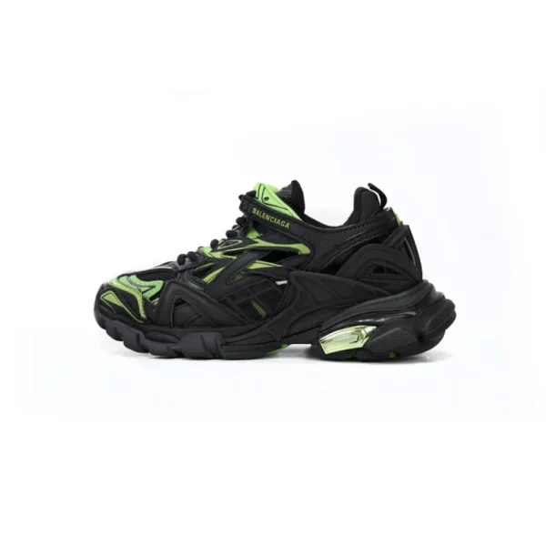 Balenciaga Track 2 Sneaker Black Green 568614 W2GN3 1086