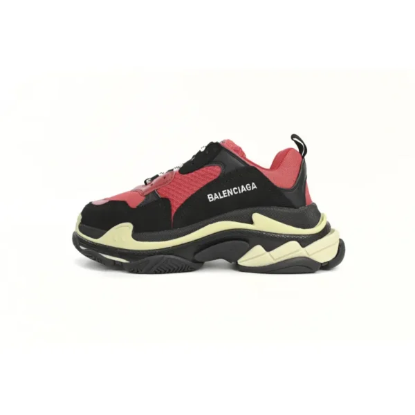 Balenciaga Triple S Black Red Grey 483513 W06E1 1006